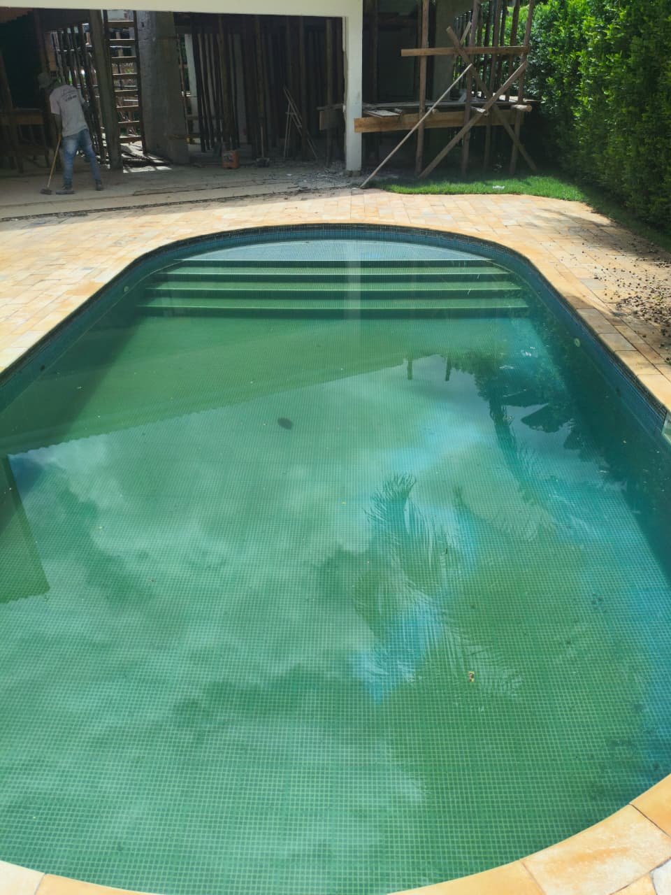 Piscina Antes
